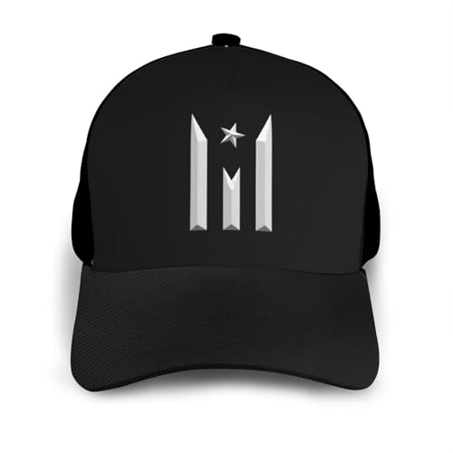 Puerto Rico Resiste Boricua Flag Unisex Classic Adjustable Curved Brim Baseball Cap, Trucker Hat3