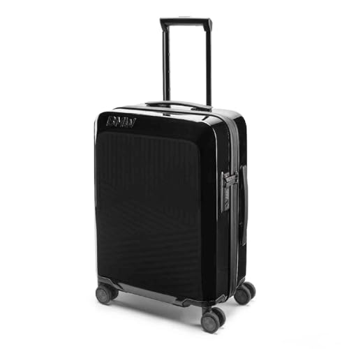 BMW Maleta Trinity Trolley - Maletín con ruedas, Negro , 55 cm x 40 cm x 23 cm