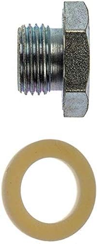 APDTY 101117 Oil Drain Plug Standard 5/8-18, Head Size 7/8 In.