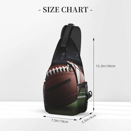 Bolso cruzado para hombre tipo sling mochila urbana negra miniatura 3