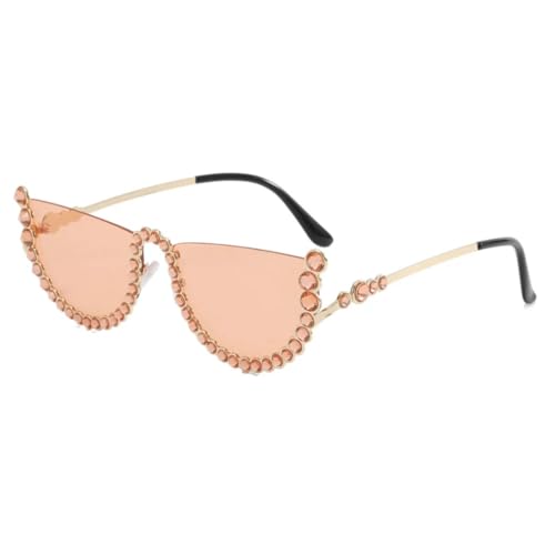 Lunettes de soleil avec charnières métalliques punk et verres teintés