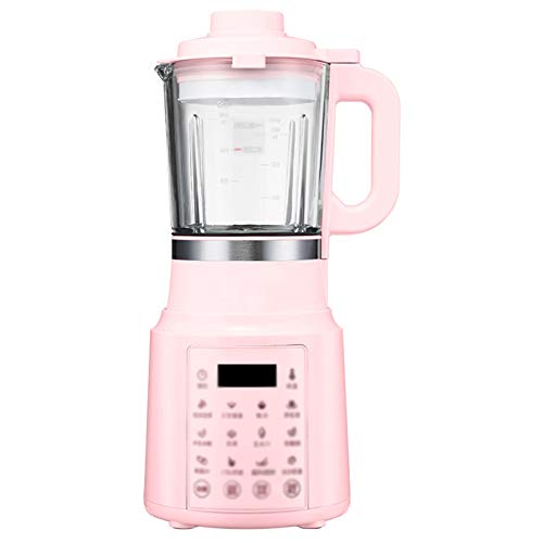 Mixer Smoothie Maker Multifunktion 600W Stabmixer Pürierstab elektrischer Stab Mixer mit 800ml Zerkleinerer,Rosa