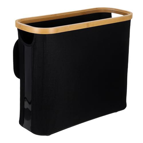 Ciieeo Toilet Paper Storage Basket with Lid Stylish Toilet Paper Organizer for Bathroom Versatile Bathroom Accessories Elegant Design for Tissue and Water Bottles