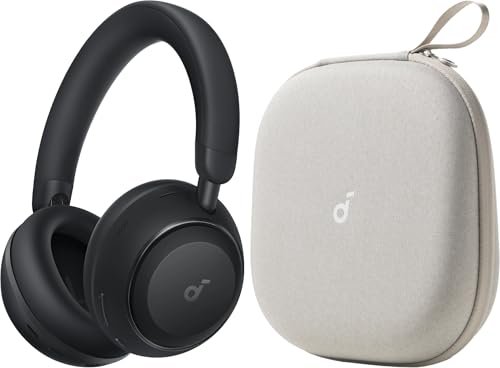 Image of Soundcore Space 2 by Anker, Active Noise Cancelling Headphones with Protective Case, Comfortable Fit, 50H Playtime, LDAC Hi-Res Wireless Audio, Dual Connection, Clear Calls, Bluetooth 6.1, Nap Mode