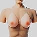 Produktbild Falsche Brüste Silikon, Tragbare Künstliche Brust Ladies Bras für die Transgender Mastektomie Patient Cosplay Crossdreser,5XL