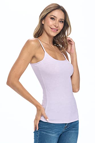 Image of Natural Uniforms Women's Camisole Tank Top-Breathable Cotton Stretch