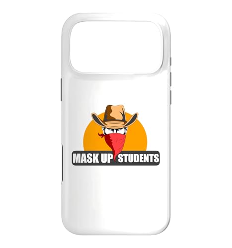 Mask Up Students �V�w�� �\�[�V�����f�B�X�^���X���t �X�}�z�P�[�X iPhone 17 Pro Max �p