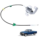 AL5Z-13264A26-B Right Rear Upper Door Latch Assembly Compatible with Ford Ranger 1998-2011 Passenger Side Rear Door Lock Cylinder Cable Replace# AL5Z13264A26B