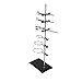 DOMINTY 60CM Lab Stands with Support and Flask, Condenser Clamp - Scientific Supplies
