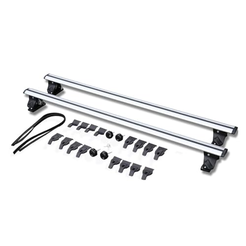Barres de toit pour VW ID.3 rails transversaux verrouillables argent
