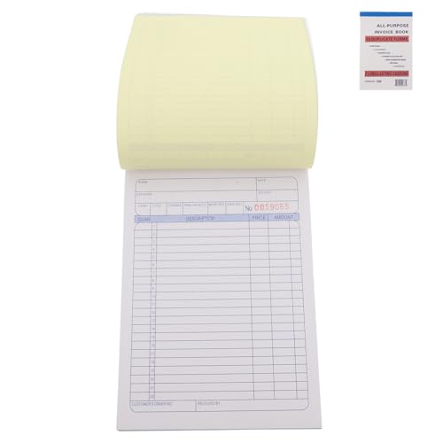 LIGHTAOTAO Carnet de Commandes A5 1 Exemplaire Multi-colonnes pour Suivi des Commandes Registre des...