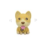 Fyant Shaking Bobbing Head Nodding Dog Smiling Bobbleheads for Car Interior Dashboard Decoration Des