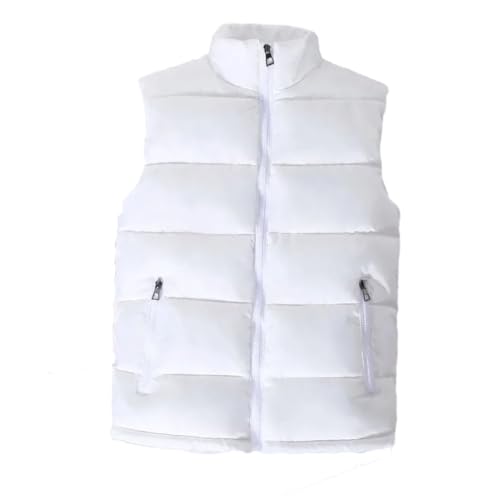 Veste gilet blanche hommes pour un look urbain chic en soirée et au bureau