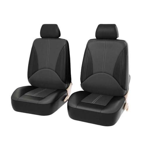 NBVGFGDF Housses de Siège de Voiture, pour Renault Espace IV 2002-2014 Confortables Respirantes Cuir Housses de siège Avant de Voiture Compatible avec...