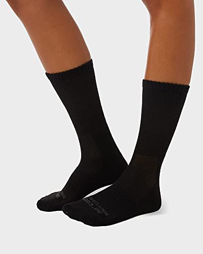 32 DEGREEES Women's 5 Pack Comfort Crew Socks | Anti-Odor | Arch Support | Active | Casual | Work2