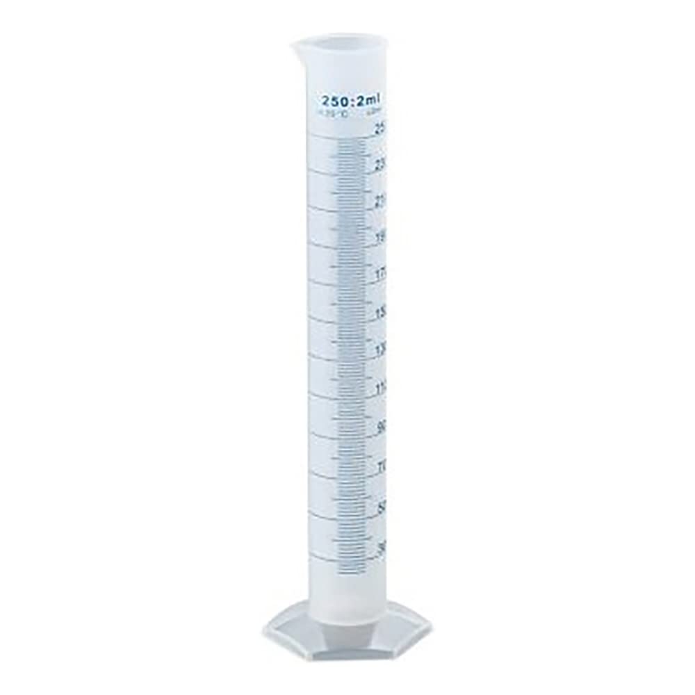 AS ONE PP Graduated Cylinder 250mL / 3-522-05