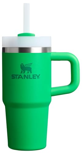 STANLEY Quencher H2.0 Tumbler with Handle and Straw 14 oz | Flowstate 3-Position Lid | Cup Holder Compatible for Travel | Insulated Stainless Steel Cup | BPA-Free | Meadow