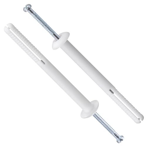 Wensilon 1/4x3Plastic Hammer Drive Nail in Anchor (100 per Box) Cement hammering Anchors
