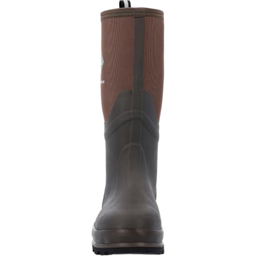 MUCK Men's Chore Tall XpressCool Steel Toe, Brown, Size 5(0) - image 4