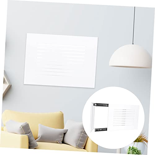 Boîte électrique avec couvercle décoratif blanc et cache moderne pour compteur mural