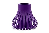  Hey Sign Vase en verre Enya avec embout en feutre - Couleur : 13 - Violet