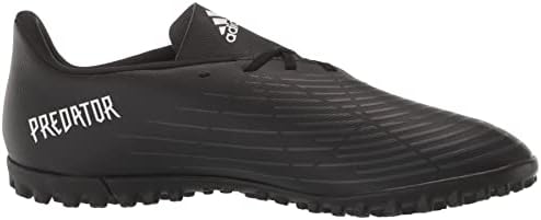 adidas Unisex Predator Edge.4 Turf Soccer Shoe, Core Black/White/Vivid Red, 8 US Men | Image 5