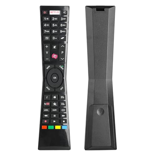 RM-C3184 Mando a Distancia Compatible con JVC TV LT-24VH52J LT-32VH52J LT-32VH53J LT-32VH52K LT-32VH53I LT-43VF53A LT-32VF52J LT-39VF52J Sustitución Controlador con Netflix Youtube Botones
