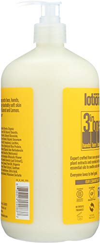 Everyone 3-In-1 Coconut & Lemon Lotion, 32Oz, Organic, Cruelty-Free, Vegan Skin Moisturizer For Whole Body #TOP3