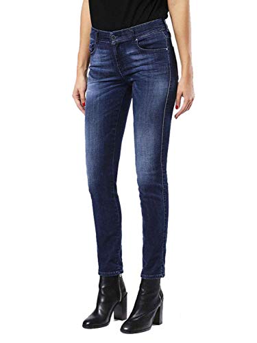 Jean Diesel Sandy femme coupe droite pantalon denim stretch décontracté