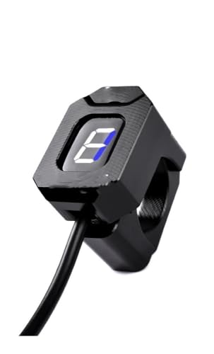 Indicateur de vitesse pour GSX1250FA avec affichage numérique 1-6 et bague bleue