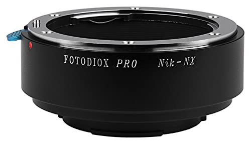 Fotodiox Pro Lens Mount Adapter Compatible with Nikon F-Mount Lenses on Samsung NX Mount Cameras