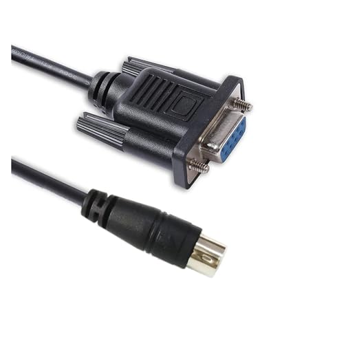 DB9 Female RS232 to MI-N Din 8 Pin Male forFX Series PLC Programming Cable SC-09