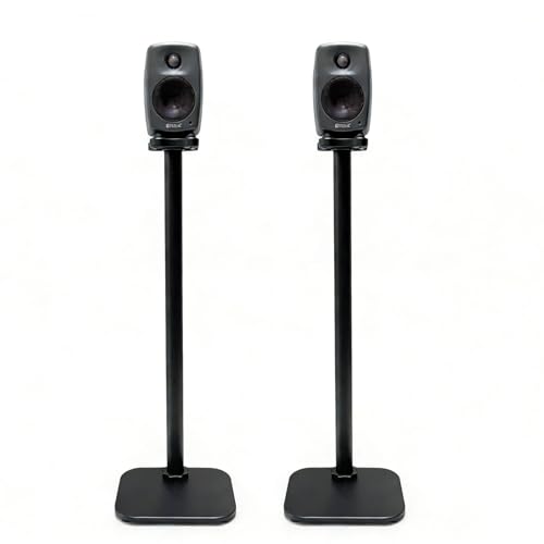 GENELEC 8010 スピーカースタンド ブラック　ペア Amazon | Zgouo スピーカースタンド Genelec 8010/G1/G One/8010A/8310