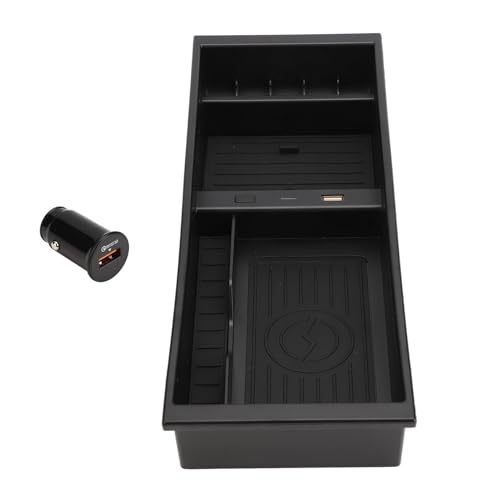 Almohadilla de carga rápida práctica Tomantery con base de material ABS negro 7