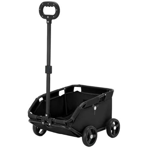 Poussette pour petit chien pliable avec panier et laisse de sécurité