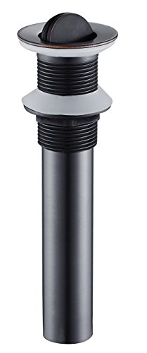 Preisvergleich Produktbild Eridanus, Edelstahl Ablaufgarnitur, Waschtisch Flip Klapp Entleerung Ventil, Verchromt