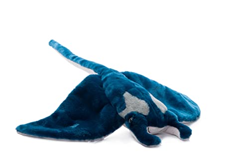 The Petting Zoo Manta Ray Stuffed Animal Plushie, Gifts for Kids, Wild Onez Sealife Animals, Stingray Plush Toy 24 inches from Tip of Tail to Head