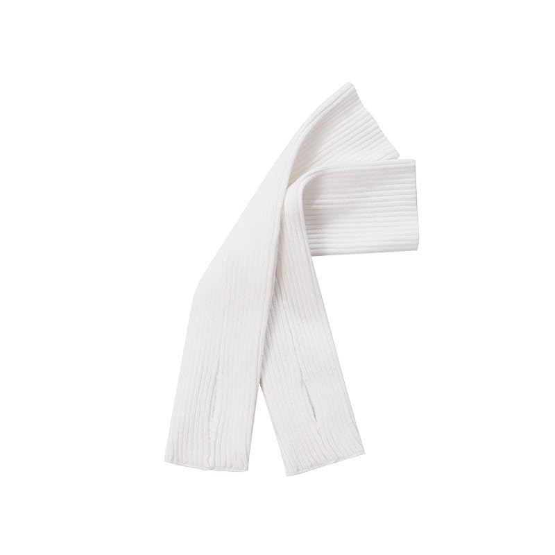 Girls Top Combo With Booty Shorts Ballet Dance Gymnastics Wear Knitted Leg Warmer Long Sleeve Pull Over Sweater Winter Set for Pilates Yoga Workout(White-B,120 Height 100-120cm)