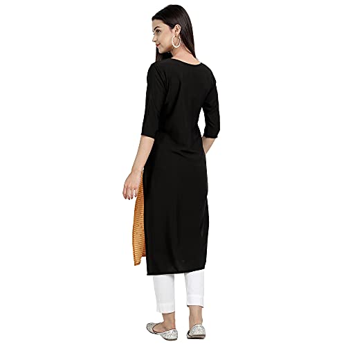 Image of Women's Crepe Straight Kurta