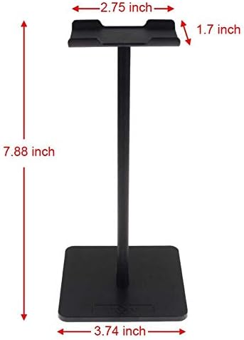 Headphone Stand Universal Aluminum Gaming Headphone Holder Bracket Headset Showing Display Stand Hanger for All Headphone Sizes