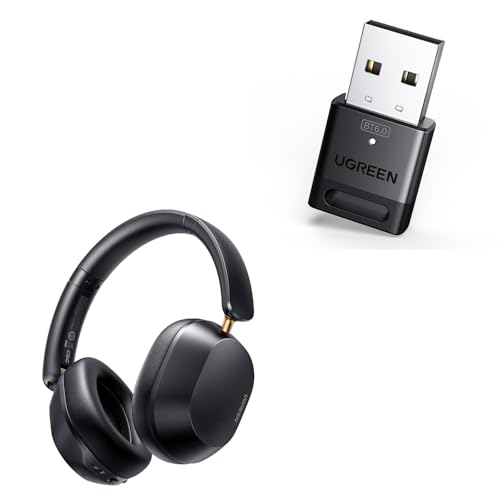 Evita Interferencias en PC con Adaptador Bluetooth 6.0 UGREEN HiTune