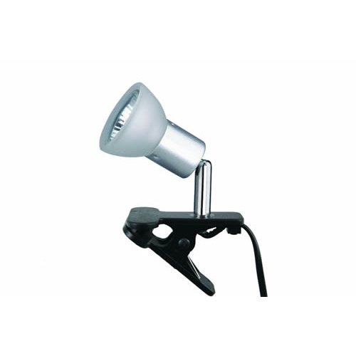 Preisvergleich Produktbild Spot-Light Klemmleuchte Clampspot GU10, grau SP-2969016P