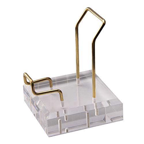 Preisvergleich Produktbild Generic Display Stand Mineralerz Geode Gesteinsproben Sammlerstücke Steinhalter - 6x6x8cm