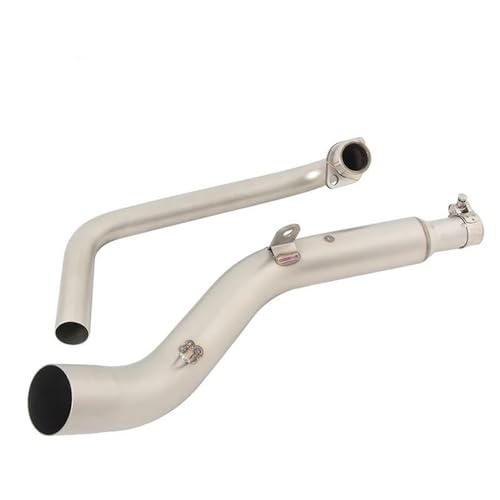 Tuyau d'échappement de moto modifié 51mm : flux de gaz optimisé pour Zontes 125