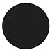 Produktbild Lacktischdecke Tischdecke Wachstuch Wachstischdecke Rund Oval Größe und Farbe wählbar Schwarz Rund 120 cm abwaschbare Gartentischdecke