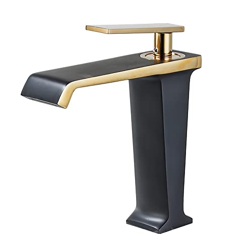 Robinet de lavabo anti-éclaboussures MOCHAMIK mitigeur laiton cascade pour vasque propre