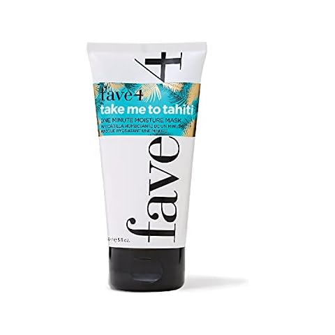 fave4 hair Take Me to Tahiti Hair Mask with Monoi Oil, Nourish Damaged Hair in One Minute, 5 fl oz Cover