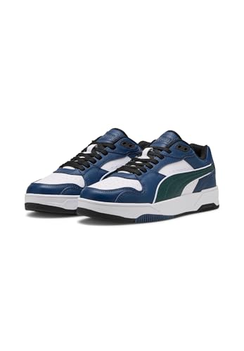 Puma RBD Break Low Sneaker, Unisex Persian Blue-Green Terrain White, 38,5, Blu Persiano Verde Terrain Puma Bianco, 38.5 EU