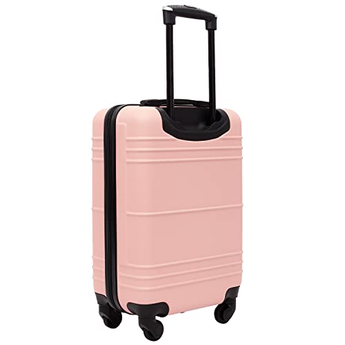 Travelers Club Richmond Spinner Luggage, Rose Gold, Carry-On 20-Inch #TOP3