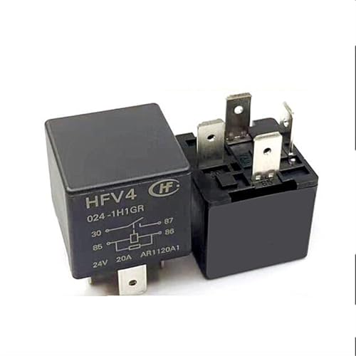 Relais compact HFV4-024-1H1GR 24V 20A à 4 broches haute conductivité